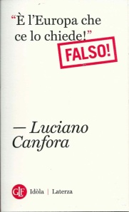 Anche Luciano Canfora sta con gli autori di Stradialoghi